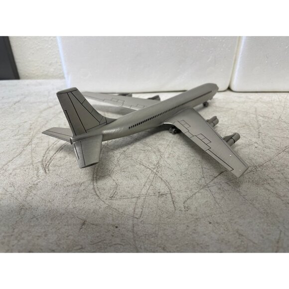 Lot of 2 Danbury Mint Boeing 707 Pewter Great Aircraft of History - Scale 1:247 - Picture 15 of 16